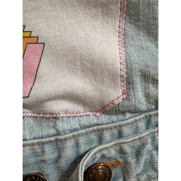 TAYLOR SWIFT You’re Being Too Loud You Need To Calm Down Upcycled Denim Jacket M - Picture 11 of 12